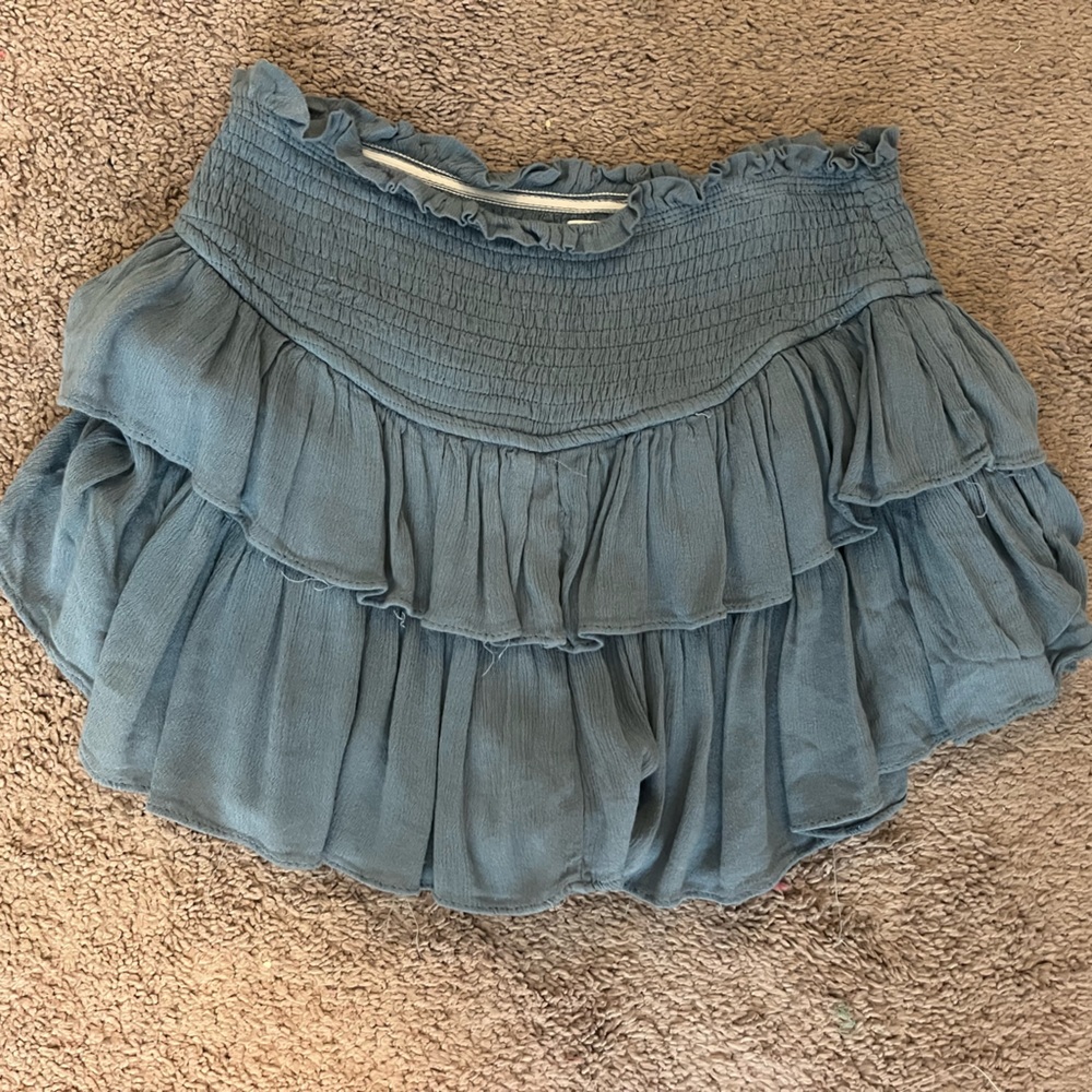 ruffle skort